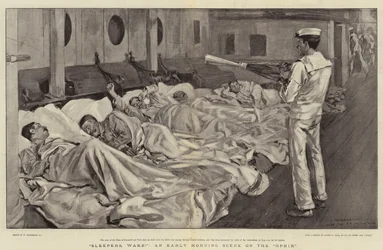 Réveillez-vous, dormeurs !, une scène matinale sur l