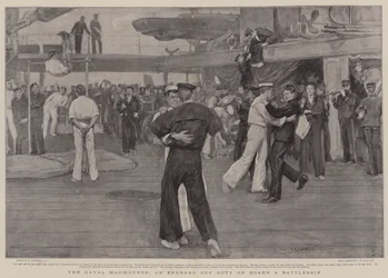 Les Manœuvres Navales, une Soirée de Repos à Bord d