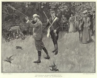 La fête royale à Sandringham