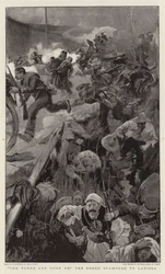 Les Turcs sont sur nous! la débandade grecque vers Larissa