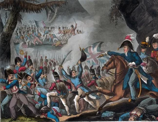 Bataille des Pyrénées, 27 juillet 1813, imprimée par J.C. Stadler, publiée par Thomas Tegg