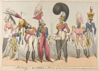 Dandies militaires ou héros de 1818, 1818