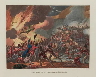 Assaut de Saint-Sébastien, 31 août 1813, 1818