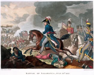 Le duc de Wellington (1769-1852) à la bataille de Salamanque, 22 juillet 1812, 1818