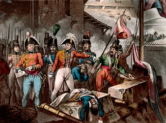 Le duc de Wellington à la prise de Ciudad Rodrigo, Espagne, Guerre péninsulaire, 1812 c1818