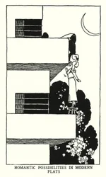 Possibilités romantiques dans les appartements modernes (lithographie)