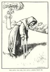 Le diable était malade, le diable voulait être moine