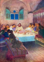 La Cène (lithographie couleur)