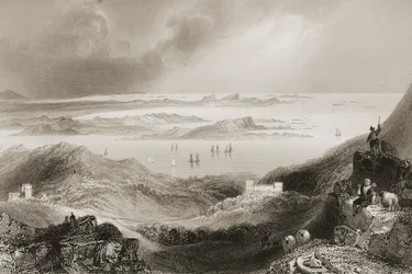 Château de Clifden, Connemara, comté de Galway, de 