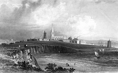 Harwich, Essex, gravé par Henry Adlard, vers 1832