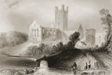 Abbaye de Jerpoint, comté de Kilkenny, Irlande, de 