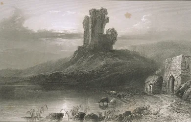 Château de Kilcolman, Comté de Cork, Irlande, de 
