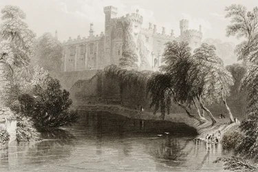 Château de Kilkenny, comté de Kilkenny, Irlande, de 