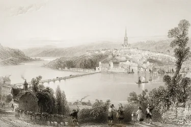 Londonderry, comté de Londonderry, Irlande du Nord, de 