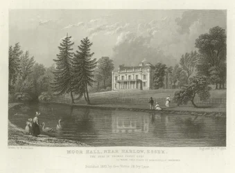 Moor Hall, près de Harlow, Essex, la résidence de Thomas Perry, Esquire