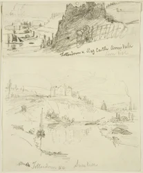 Croquis au crayon de Totterdown et Arno