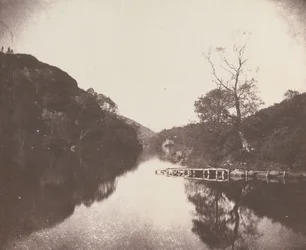 Jetée du Loch Katrine, scène de « La Dame du lac »