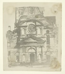 St. Étienne du Mont, Façade