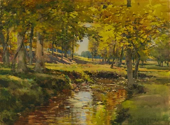 Automne au bord du pré