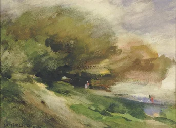 La promenade ombragée