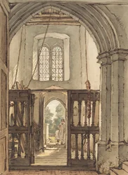 Intérieur du clocher de l