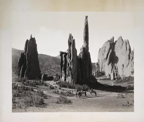 Flèches de la cathédrale, Jardin des Dieux, Colorado