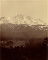 Le mont Shasta depuis Sisson