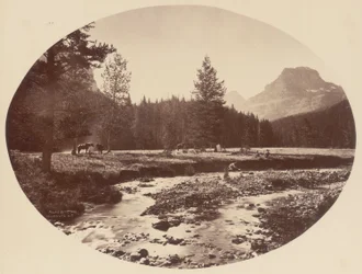 Palace Butte Park, montagnes Gallatin, Territoire du Montana