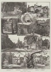 Croquis en promenade, Hampstead