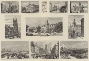 Visite Royale à Leeds et Preston