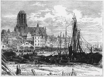 Vue de Francfort-sur-le-Main avec l