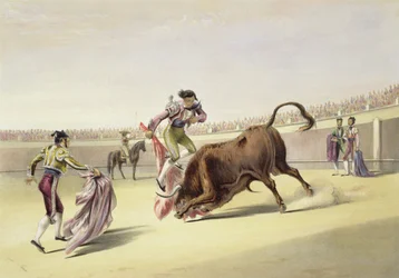 Le saut ou Salta Tras Cuernos, 1865