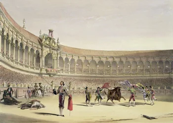 La Plaza de Séville, 1865