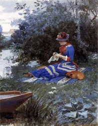 Un après-midi tranquille, 1880