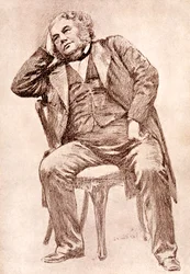 Mark Lemon, rédacteur en chef du magazine Punch, 1909