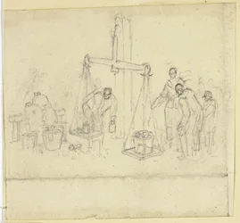 Balances au marché