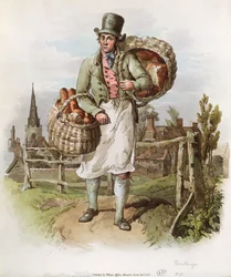 Le boulanger, illustration de 