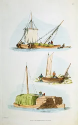 Bateaux traditionnels du Norfolk, 1814