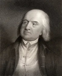 Jeremy Bentham, gravé par S. Freeman (1773-1857) de 