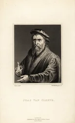 Portrait de Joos van Cleve, peintre actif à Anvers, vers 1485-1540