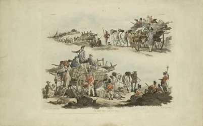 Scènes de camp, 1803