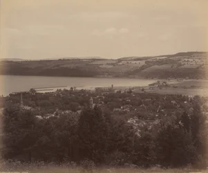 Lac Seneca et Watkins, c. 1895 (photo)