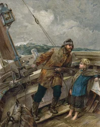 Mon père est à la barre