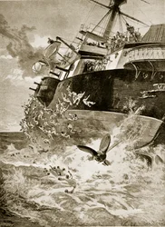 Le naufrage du HMS Victoria, 22 juin 1893