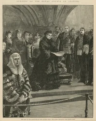 Ouverture des Royal Courts of Justice