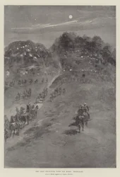 La première rencontre avec les Boers, clair de lune