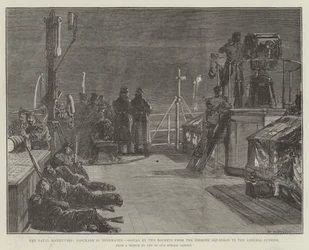 Les Manœuvres Navales, Blocus de Berehaven, Signal par Deux Fusées de l