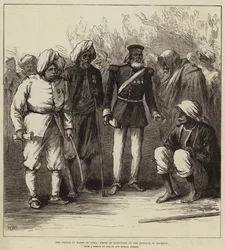 Le Prince de Galles en Inde, Groupe de Survivants de la Défense de Lucknow