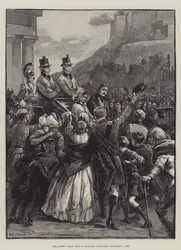 La première visite de la reine en Écosse, Édimbourg, 3 septembre 1842