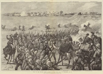 Guerre au Soudan, première tentative de prise de la ville de Metammeh, 21 janvier
